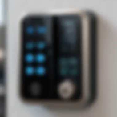 Comparison chart of digital keypad systems versus traditional locks