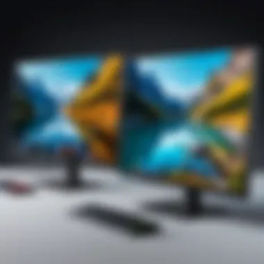 Comparison of different panel types for gaming monitors