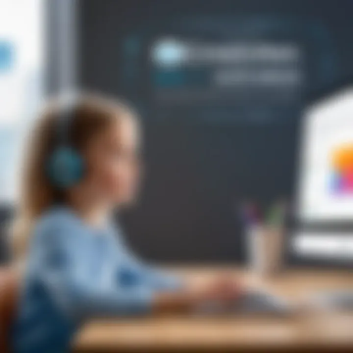 Illustration of content filtering options available in WiFi solutions