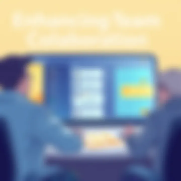 Collaboration in a project management tool highlighted through team messaging features