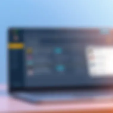 Dashboard of a project management tool showcasing task assignments