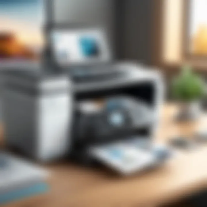 User-friendly features of HP printers demonstrated