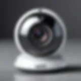 Compact design of the Mini WiFi HD Security Camera