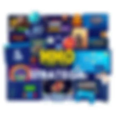 A collage of notable titles in the MMO strategy genre, illustrating their uniqueness.