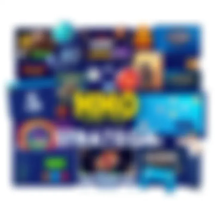 A collage of notable titles in the MMO strategy genre, illustrating their uniqueness.