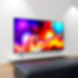 Samsung High Definition TV showcasing vibrant display