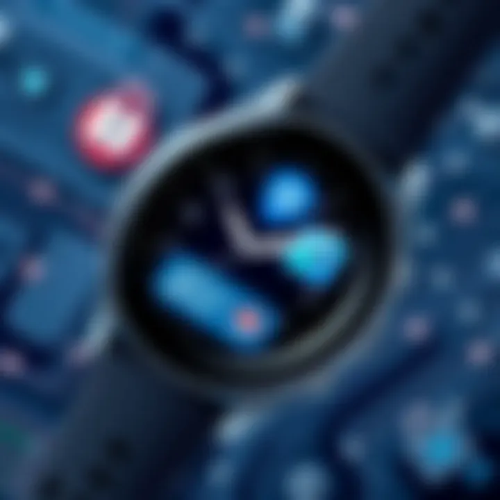 Security features in smartwatch messaging