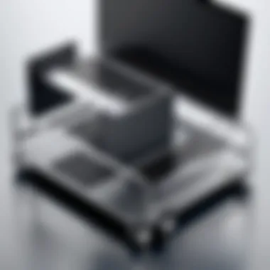 Modern Design Elements of Amazon Laptop Carts Stylish Amazon laptop cart showcasing modern design elements