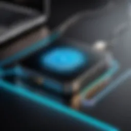 A sleek portable hotspot device showcasing advanced connectivity technology