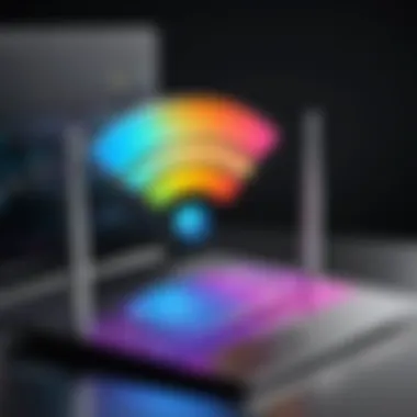 Visualizing WiFi Coverage Range for Optimal Setup WiFi coverage range illustration