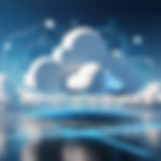 Visual representation of cloud architecture