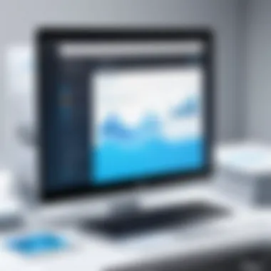The Digital Transformation of Filing Systems A digital workspace representing paperless filing