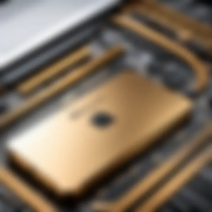 Performance benchmark results of the MacBook Air Gold