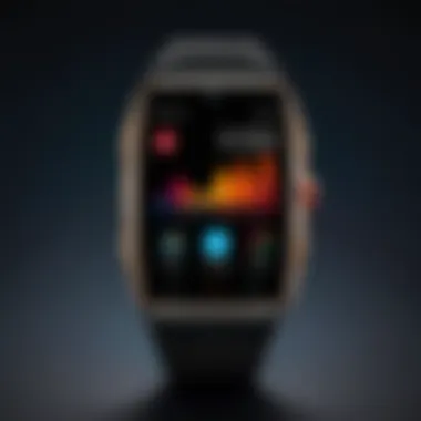 Innovative Design of the Nubia Alpha Smartwatch Nubia Alpha smartwatch showcasing its innovative design