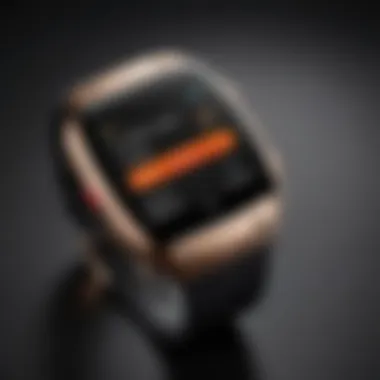 Nubia Alpha smartwatch in a tech-savvy environment