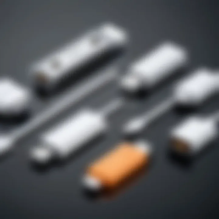 Evolution of USB connectors over time