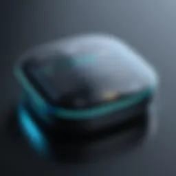 Illustration of voice dictation technology interface