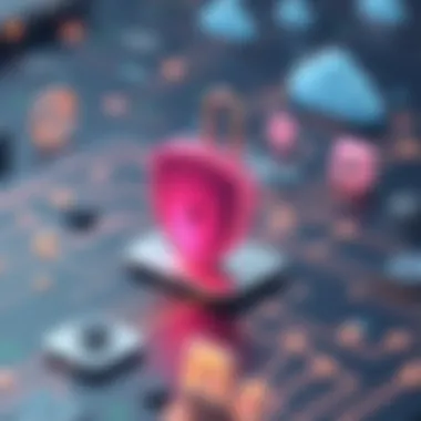 Visual representation of VPN spoofing technology