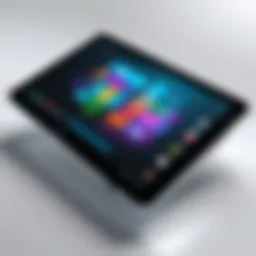 Feonal tablet showcasing its sleek design and display