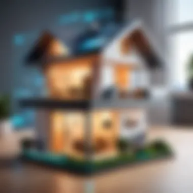 Emerging Trends in Home Security Technology A visual representation of future trends in home security technology.