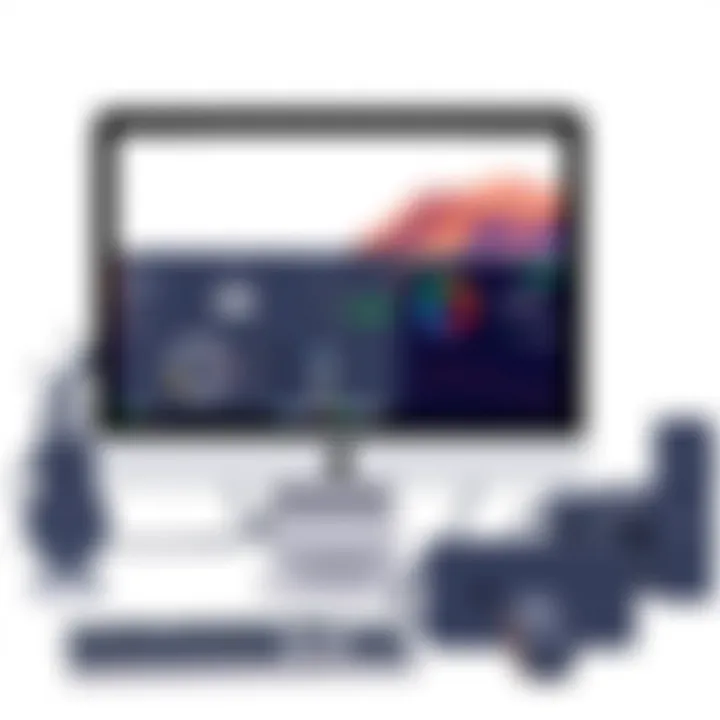 iMac Gaming Setup Performance iMac gaming setup showcasing performance