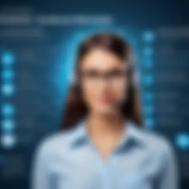 Key Features of Customer Service Database Systems Infographic showcasing key features of customer service database systems