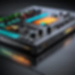 A visual representation of various audio effects plugins