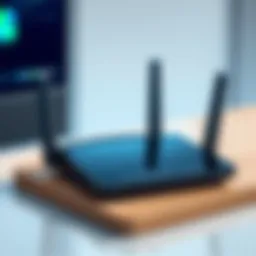 Linksys 5G Outdoor Router showcasing sleek design