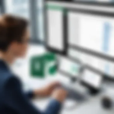 Real-Time Collaboration in Excel Online Collaboration features in Microsoft Excel Online highlighting real-time editing