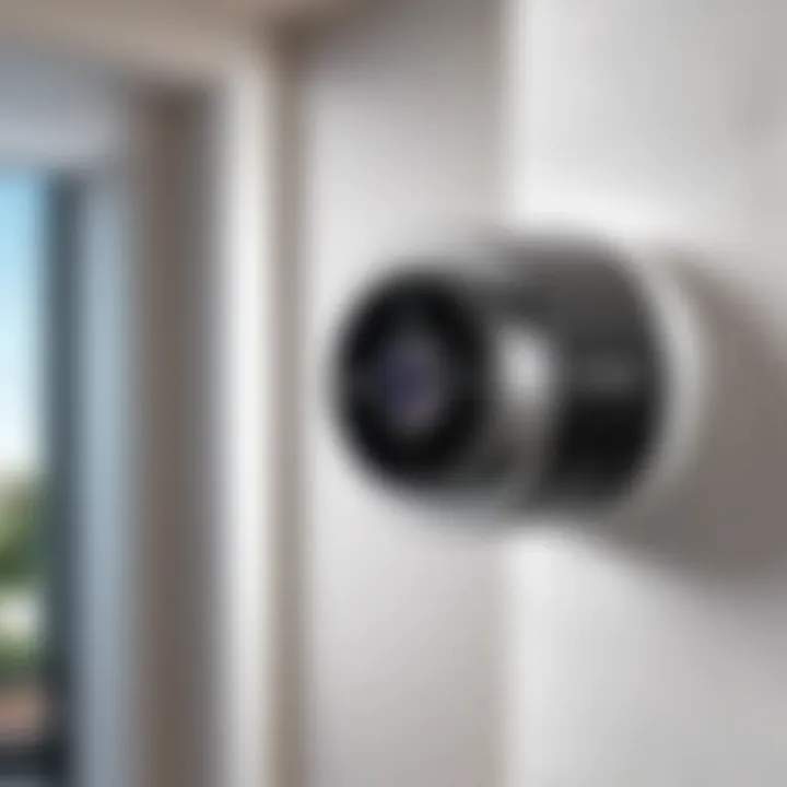 Application of surveillance cameras in home security