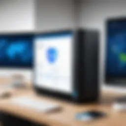 Visual representation of NordVPN server selection process