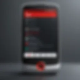 Overview of Opera Mini's interface showcasing its sleek design.