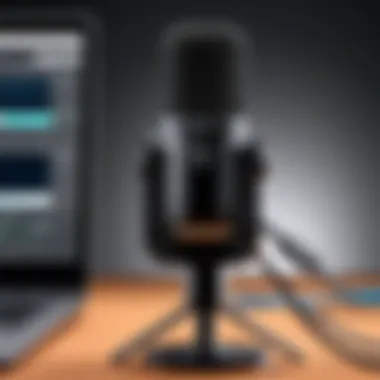 Versatile USB Microphone for Easy Setup USB microphone setup for content creation
