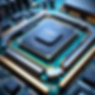 CPU Architecture Overview for Optimization Visual representation of CPU architecture for performance optimization
