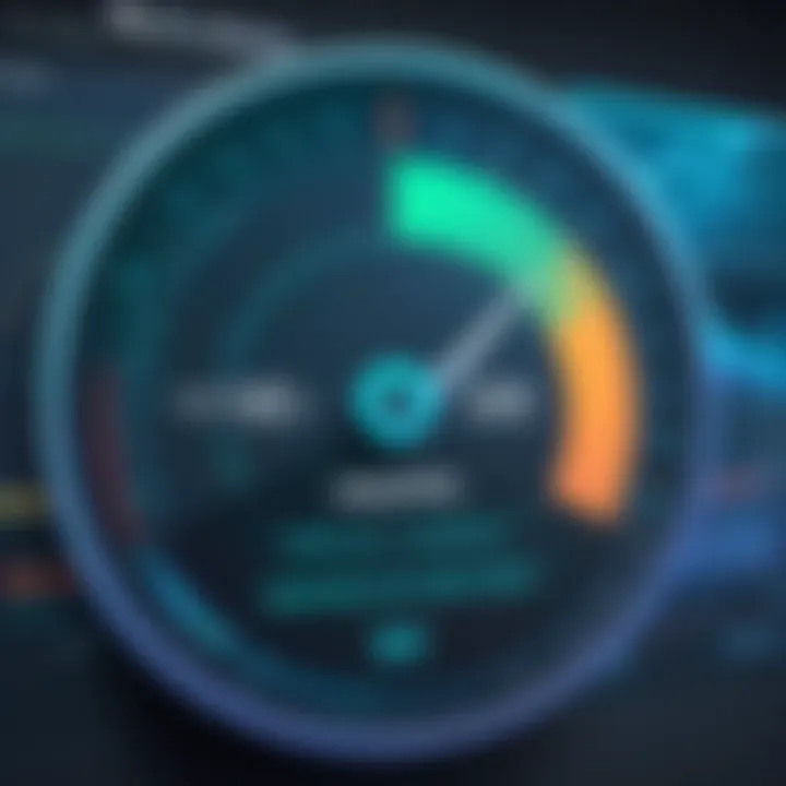 Graphical comparison of performance metrics for both security software