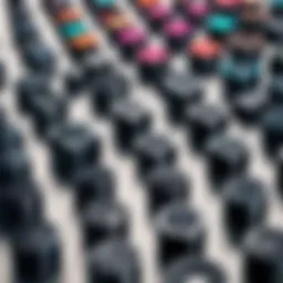 Variety of portable speakers showcasing different price ranges