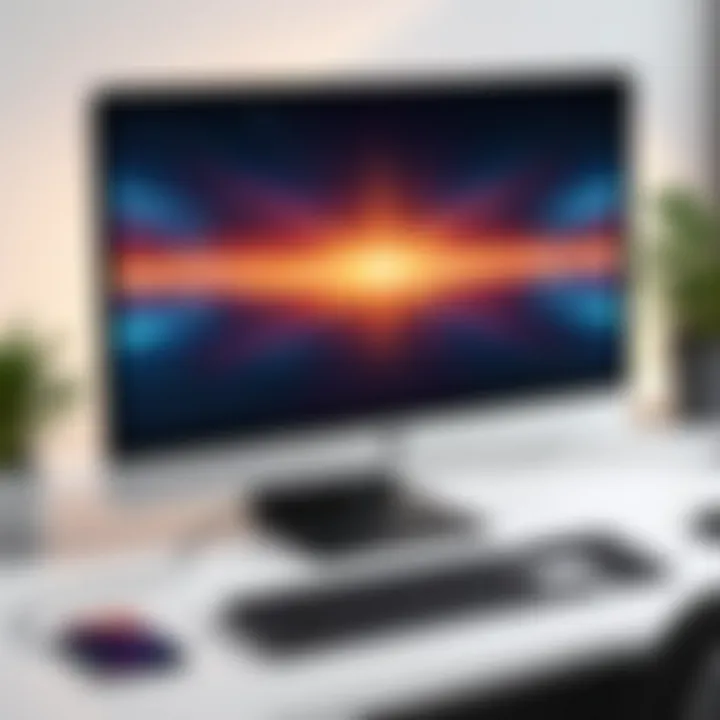 Technical setup for screen mirroring