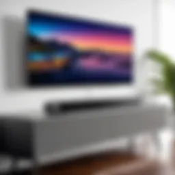 Sonos Playbar showcasing its sleek design