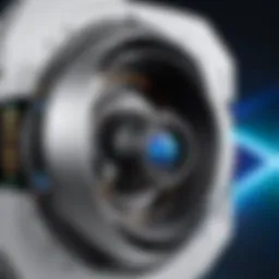 Close-up view of a Starlink mount showcasing its robust design
