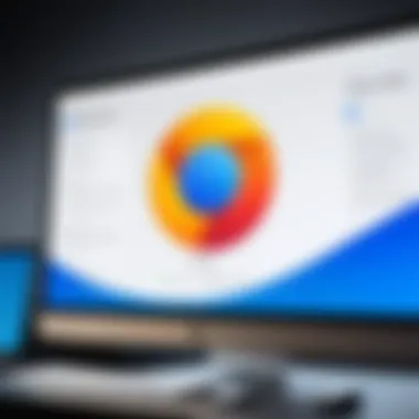 Adjusting Browser Privacy Settings An illustration of browser privacy settings being adjusted