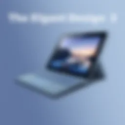 Surface 3 device showcasing its sleek design