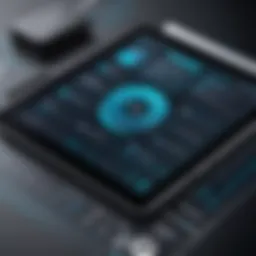 High-performance tablet showcasing advanced specifications