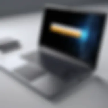 Technological Advancements and Durability A visual representation of technological advancements in laptops