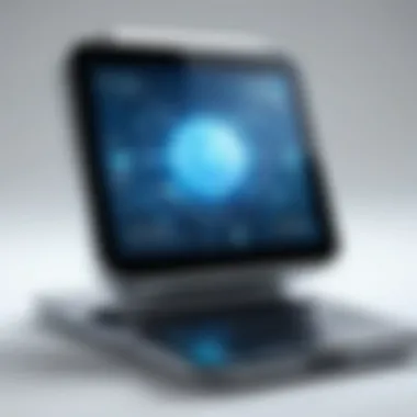 The Future of Translation Technology Futuristic depiction of translation technology affecting global communication