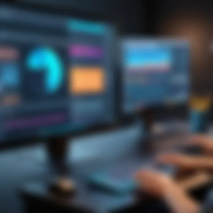 A visual representation of various software options available for game screen recording