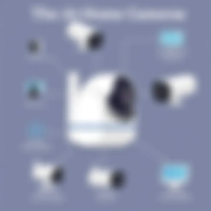 Types of At-Home Cameras A graphical representation of various types of at-home cameras available in the market