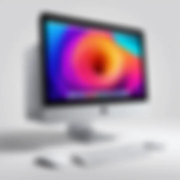 Graph illustrating market trends for Apple iMac pricing over the years