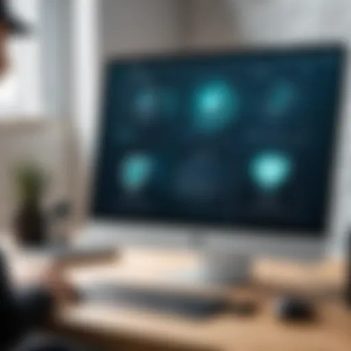 Torguard VPN user interface showcasing features