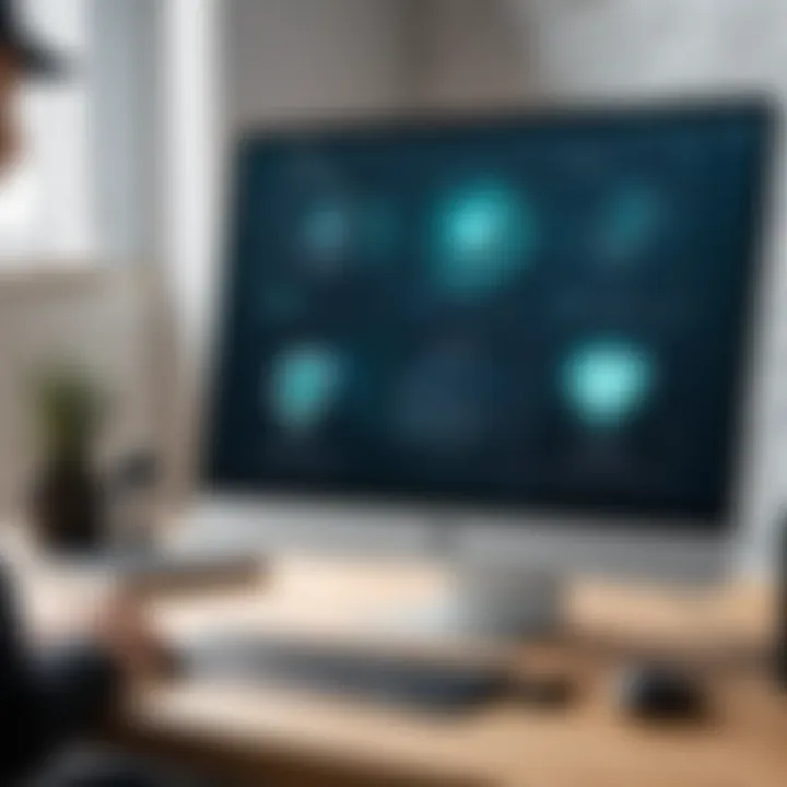 Torguard VPN user interface showcasing features