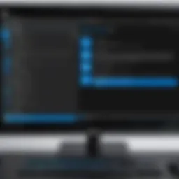 Data transfer tool interface on Windows 10